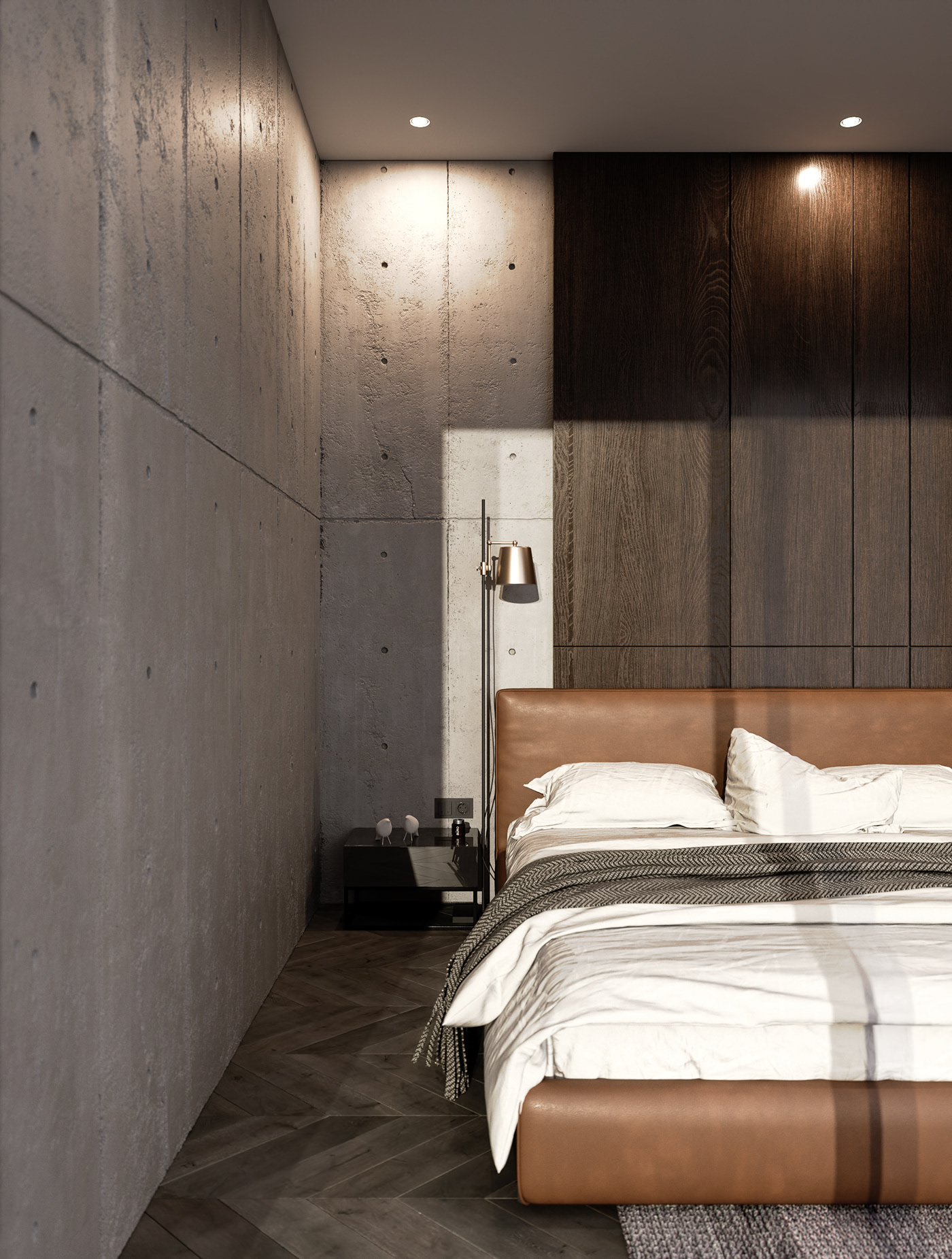 灰色木质的简单时尚-18