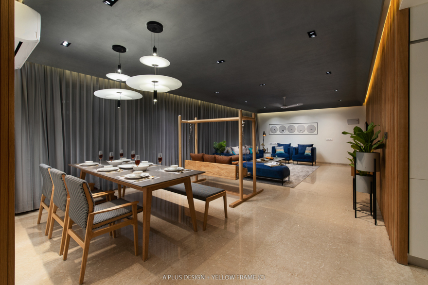 色彩点缀的简约艺术之家-4