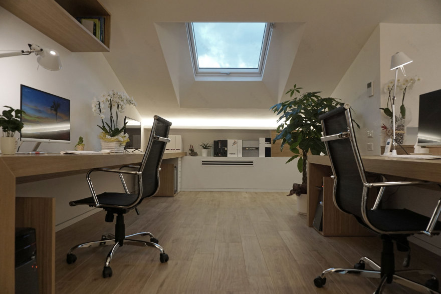 简约线条与自然材料的优雅融合——意大利 Vicarello 建筑工作室-16