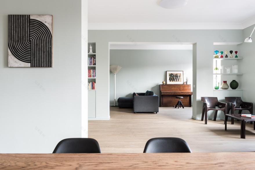 罗马 Prati 公寓绿色翻新,节能舒适空间-2