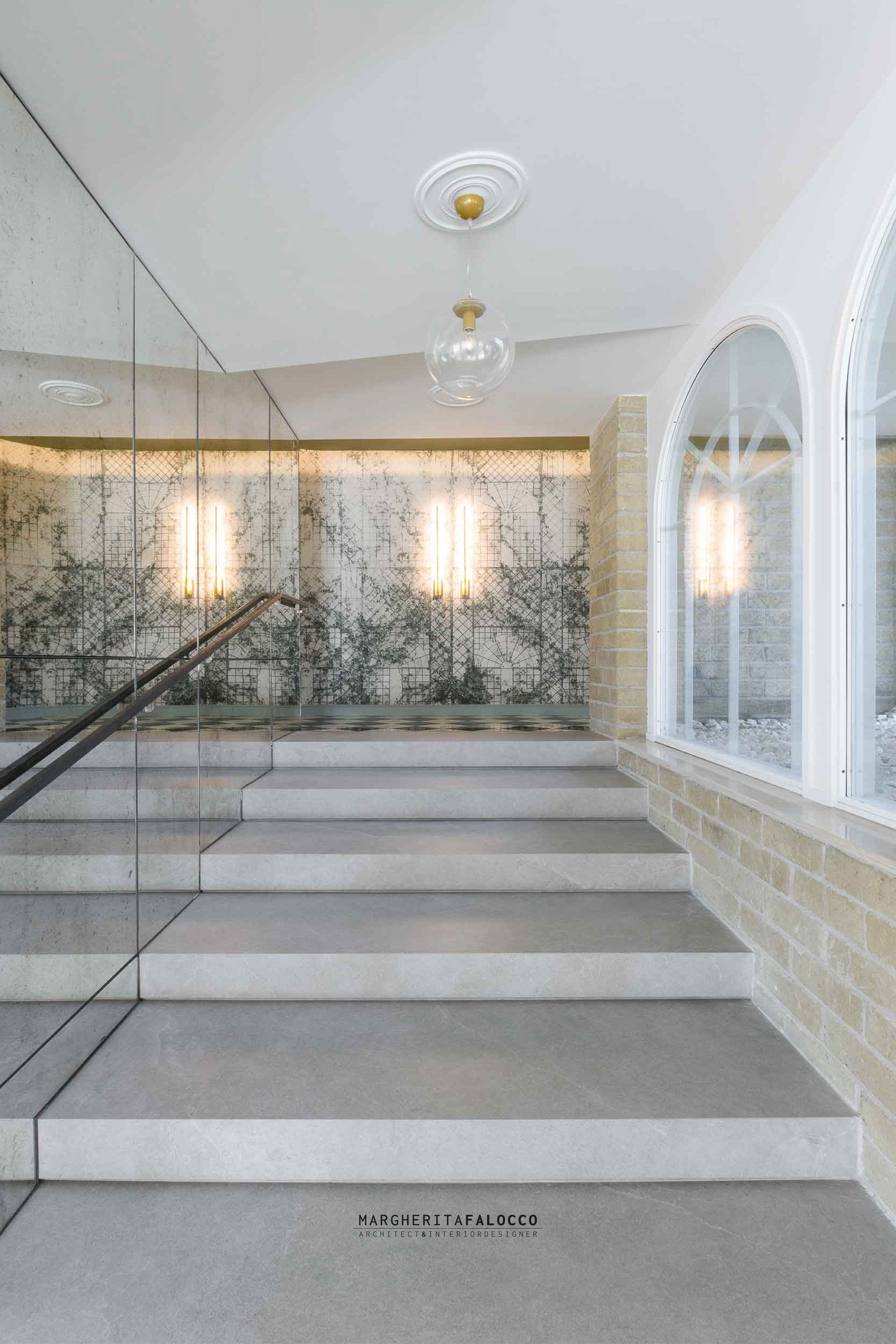 意大利绿色庄园的复古室内设计-9