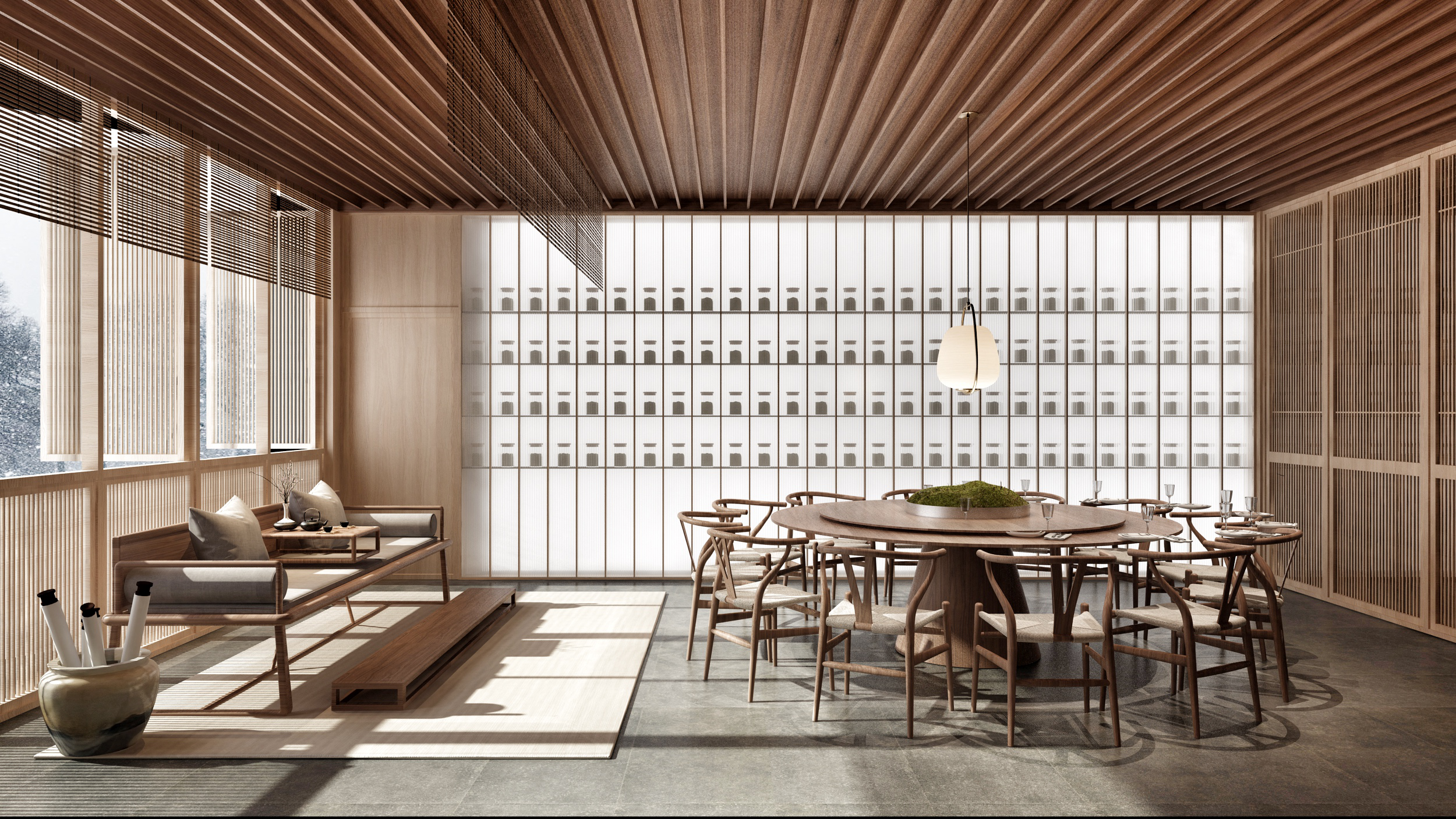 中餐厅丨张杺作品：西湖玉泉苑餐厅-14