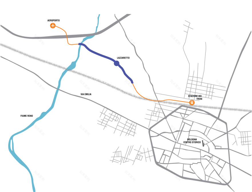 马可尼快线·绿色环保的博洛尼亚城市交通系统-12