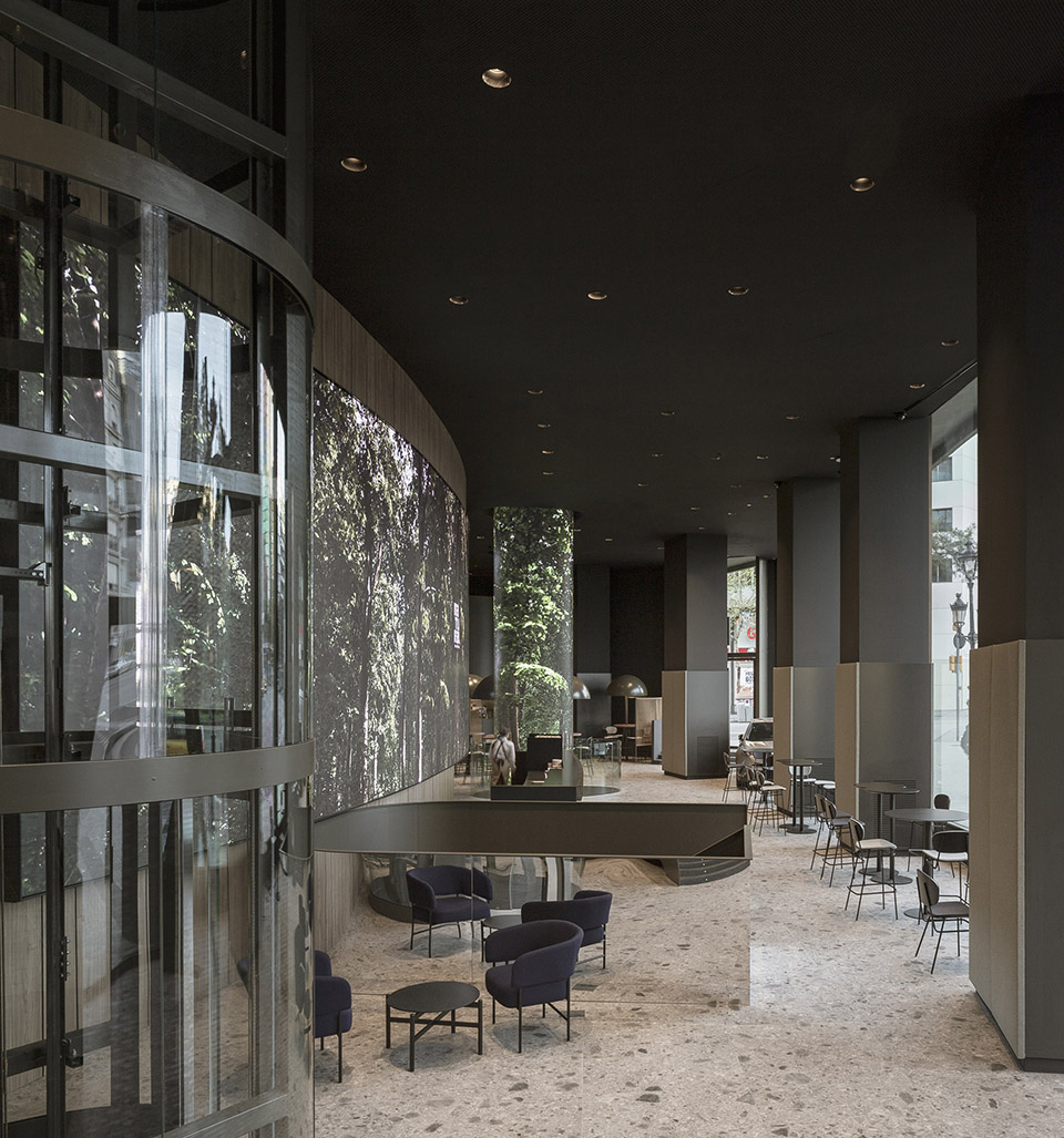 凯克萨银行All in one旗舰办公室，巴塞罗那/用数字化的手段将自然引入室内-7