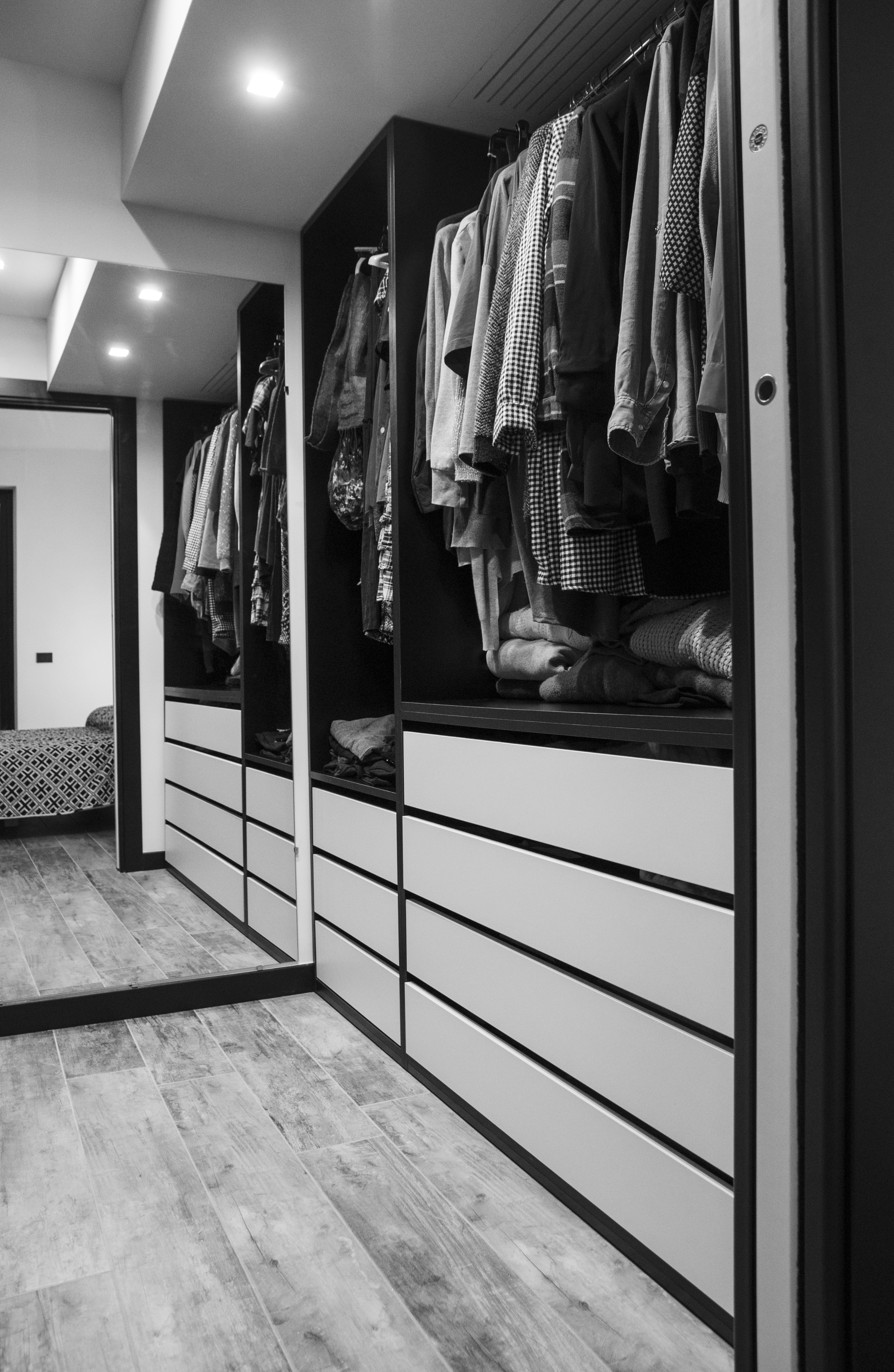 黑白风格公寓的节能环保设计-40