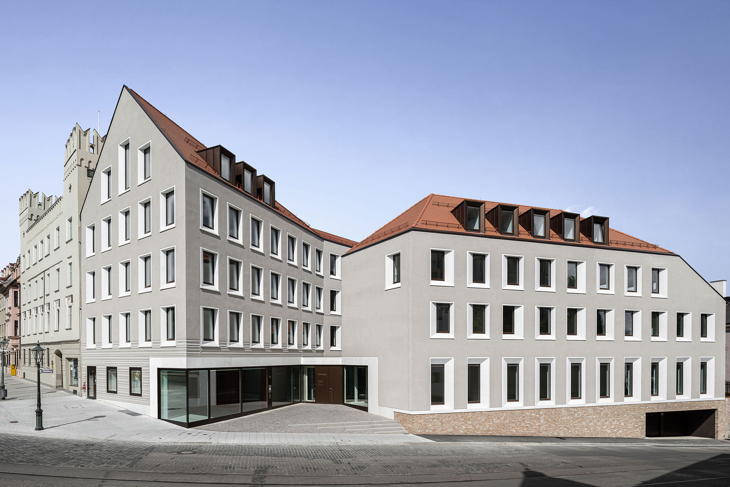 Staab Architekten丨办公建筑丨Evangelical center Ulrichseck Augsburg-2