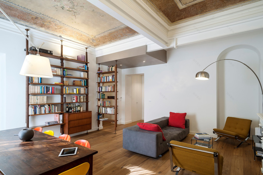 意大利托里诺历史公寓现代重生-3