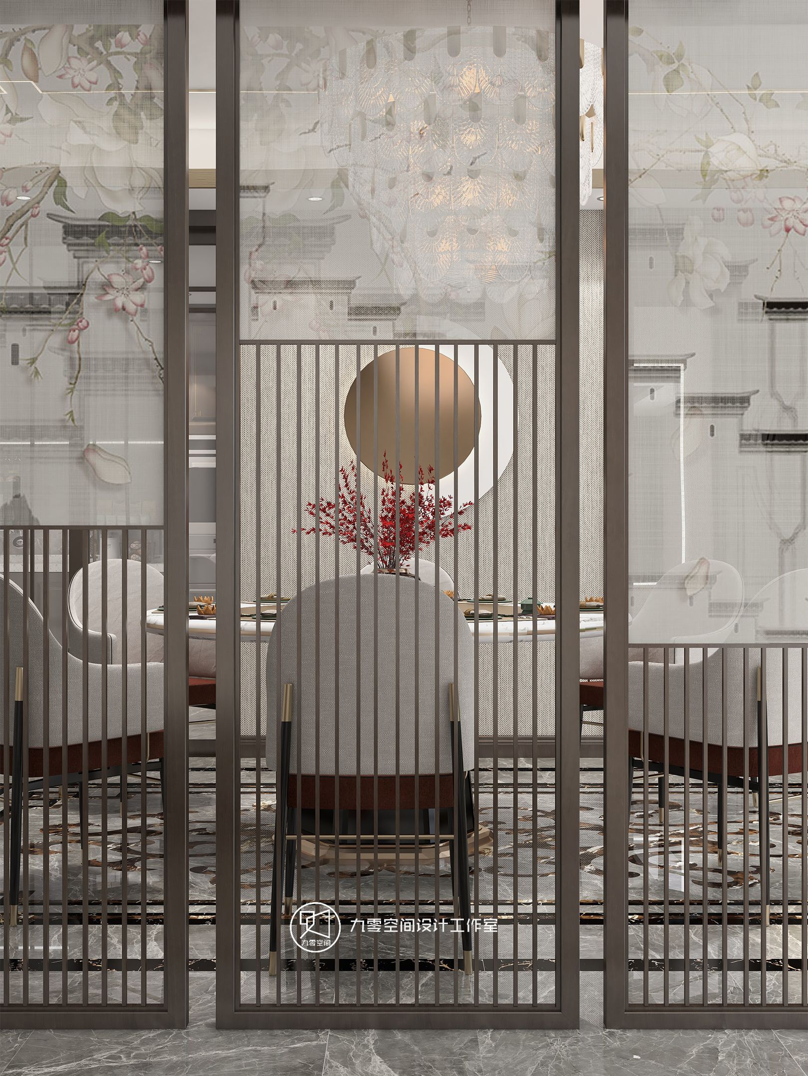 90空间《莫问归期》165平方新中式，回归安静，享受自然本身的恬静！-8