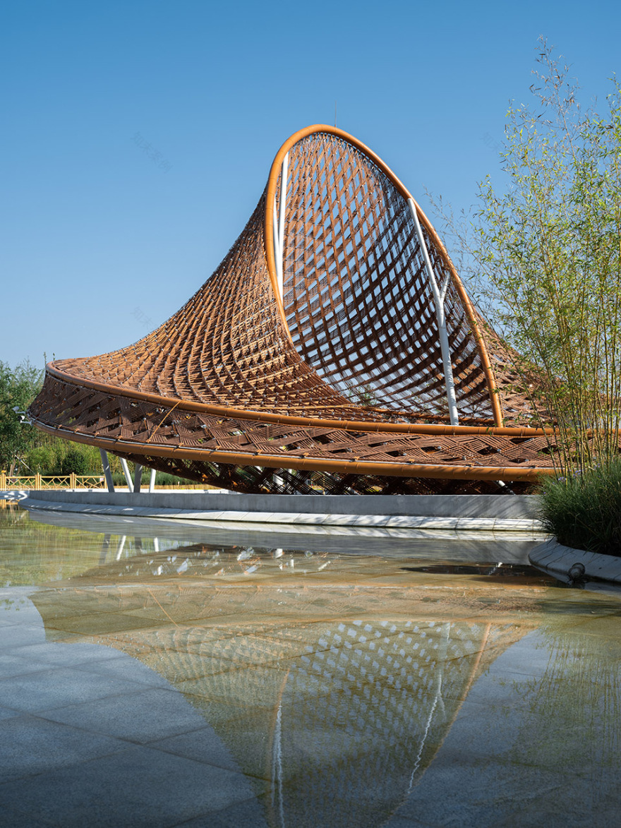 上海竹藤馆丨中国上海丨华建集团上海建筑科创中心创作研究中心等-14