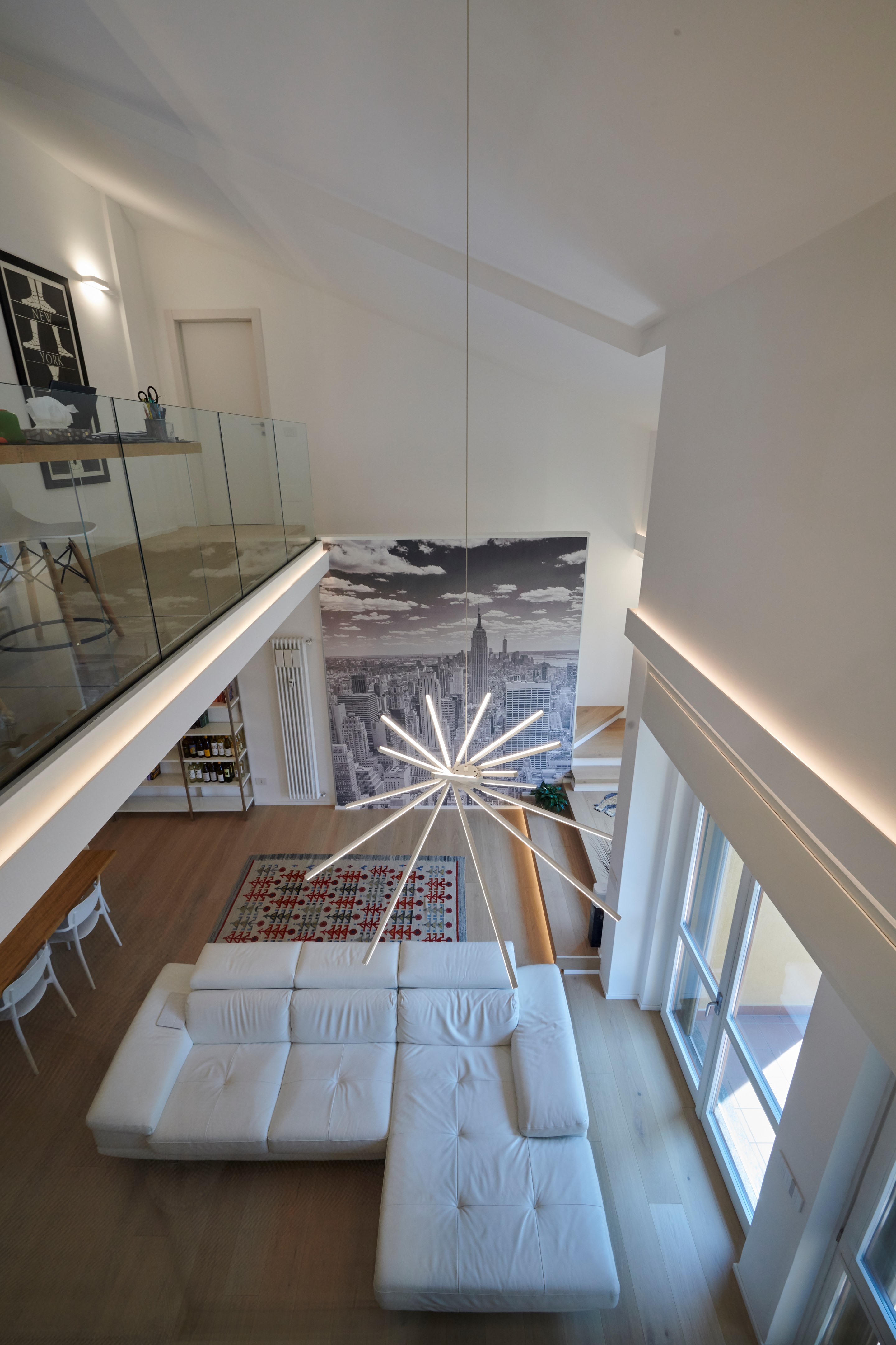 意大利 Vimercate 私人住宅照明设计丨Bianchessi-26