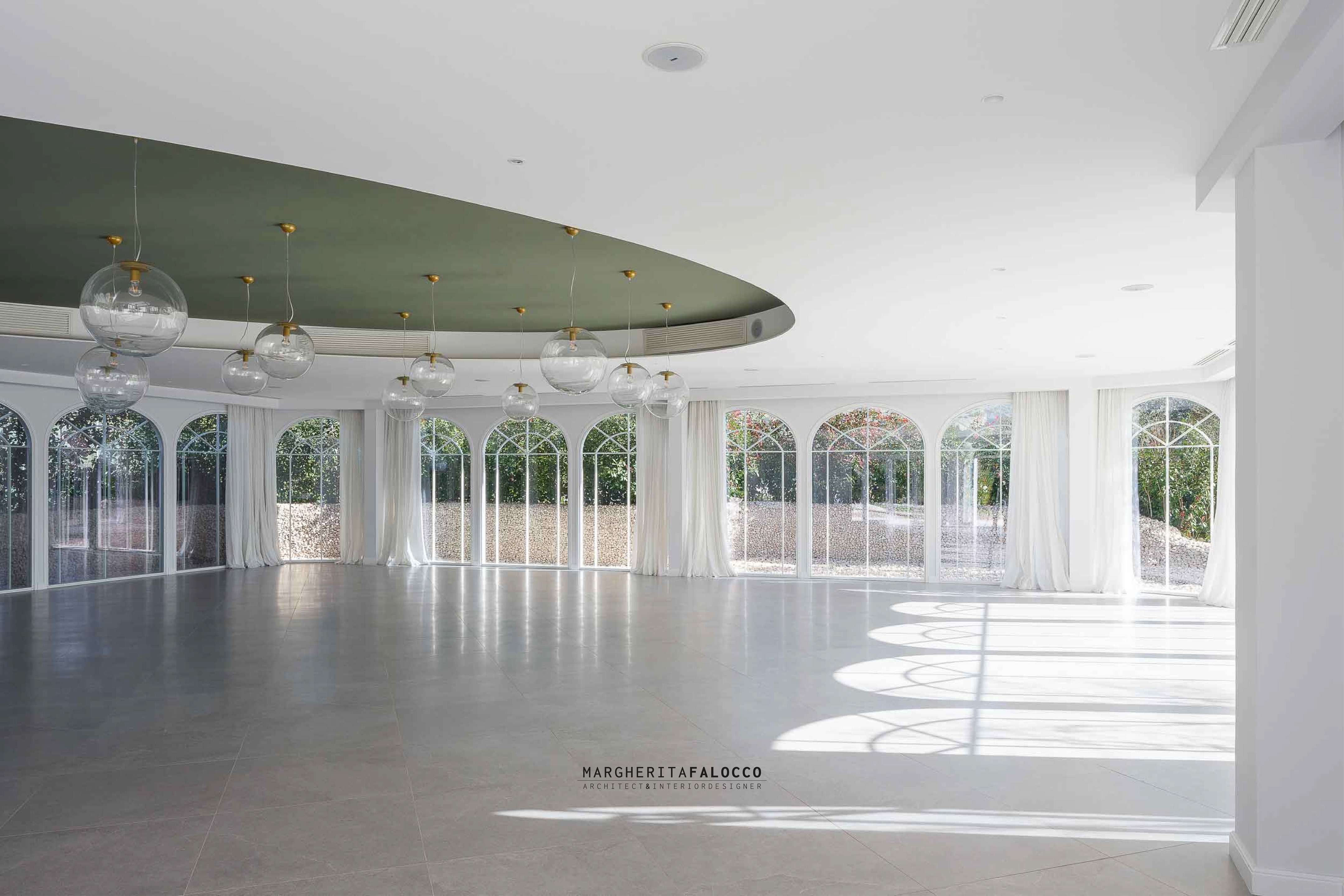 意大利绿色庄园的复古室内设计-7