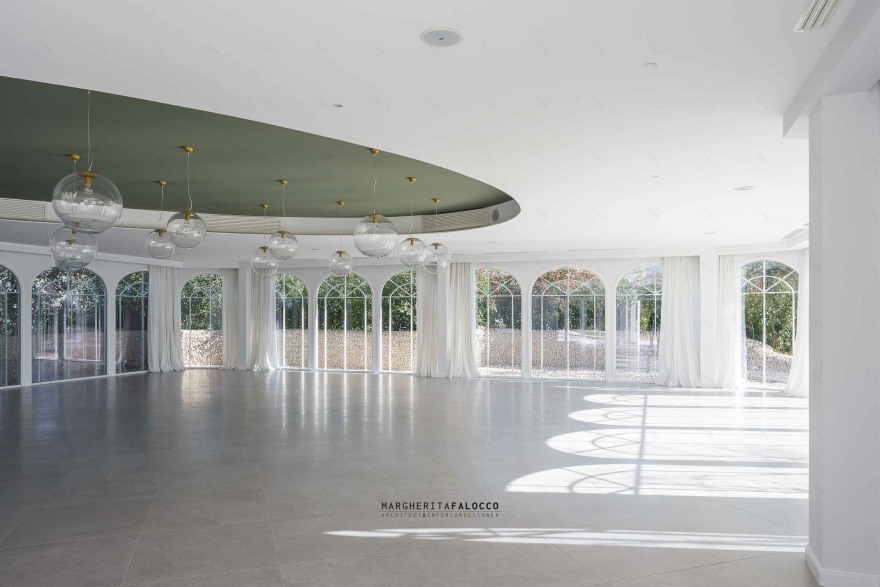 意大利绿色庄园的复古室内设计-7