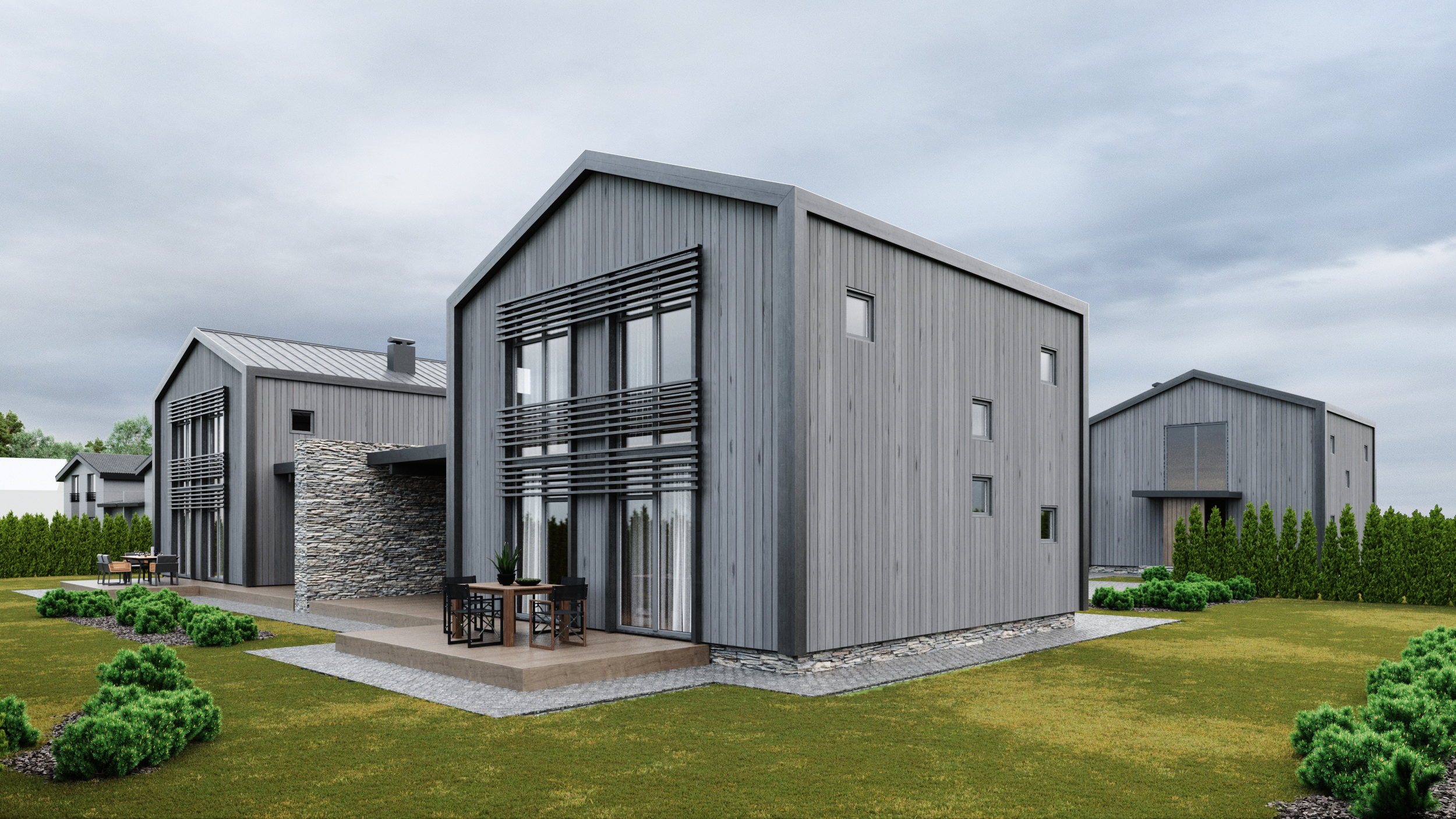 宁静郊区别墅，亲近自然的设计佳作-4