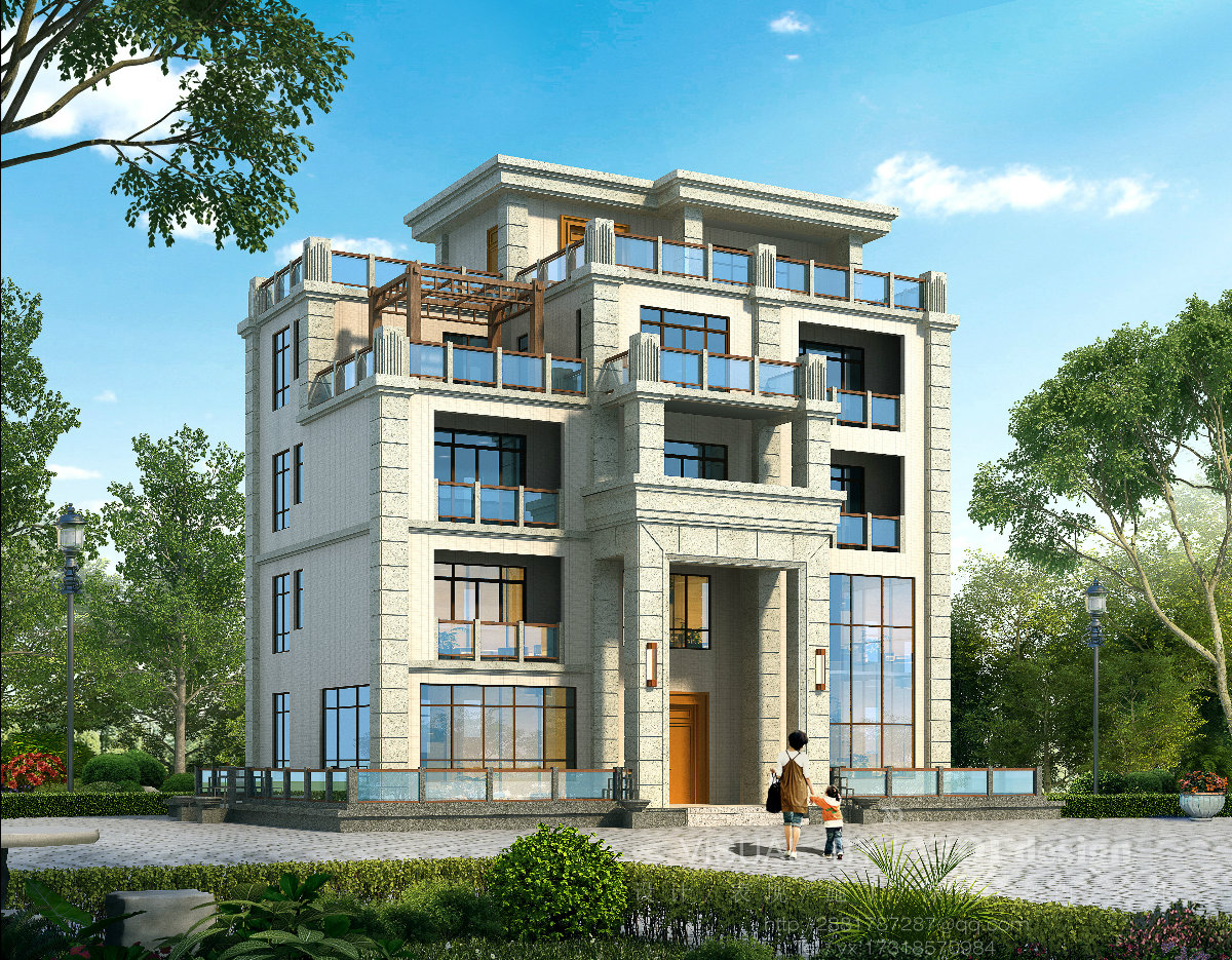 室外真石漆案例-1