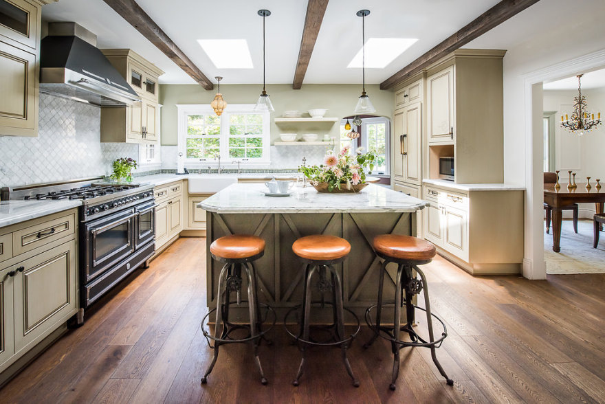 加州旧金山水边别墅,经典邂逅复古-1