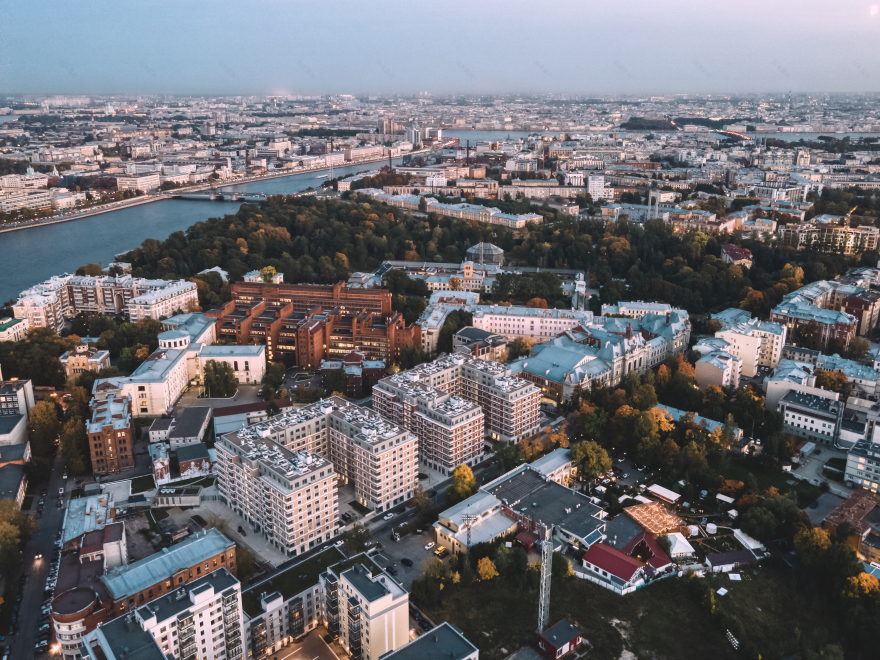 圣彼得堡植物主题住宅设计丨俄罗斯圣彼得堡-1