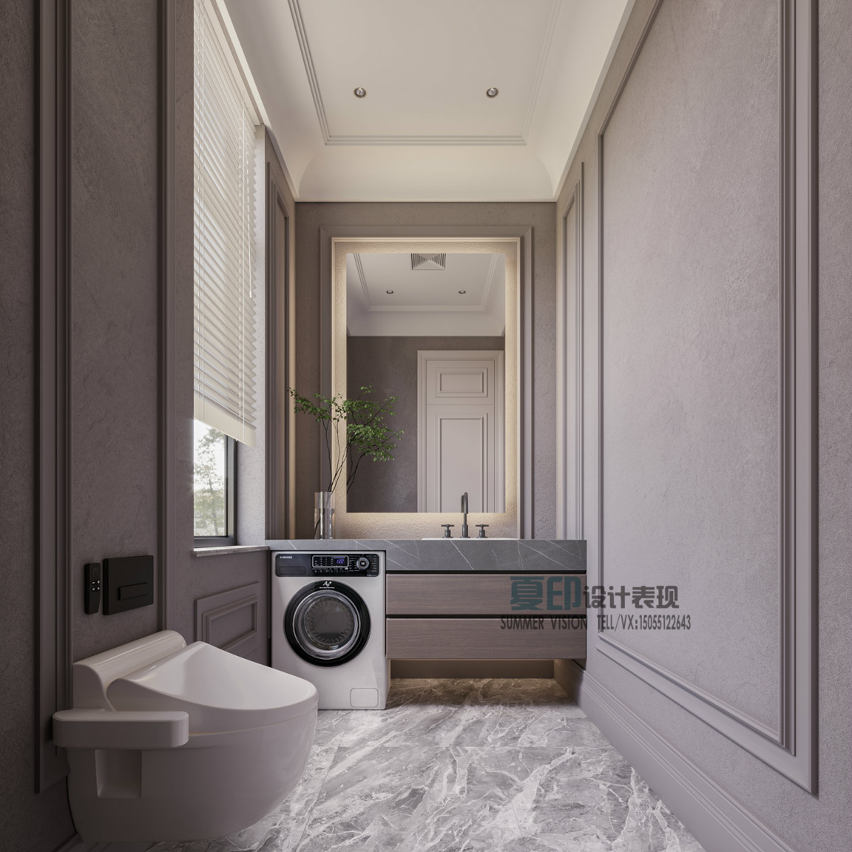 四季荣枯缘山林丨夏印设计表现-9