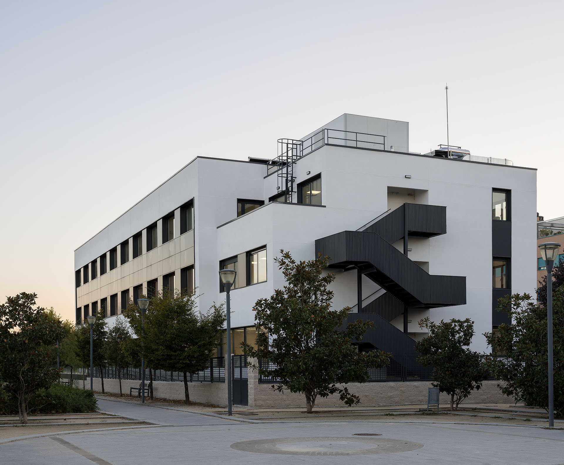 公园中的养老住宅-14