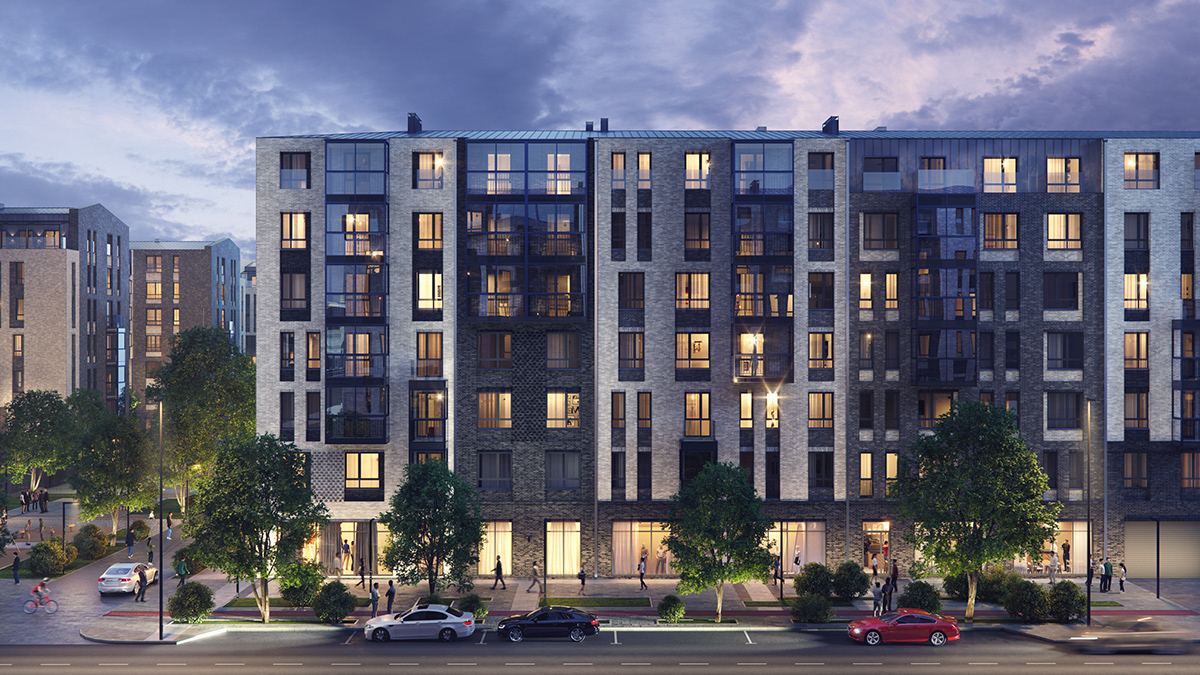 公寓建筑丨Бограда — Профсоюзов-2