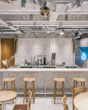 香港 Blue Bottle 咖啡馆丨中国香港丨Schemata Architects