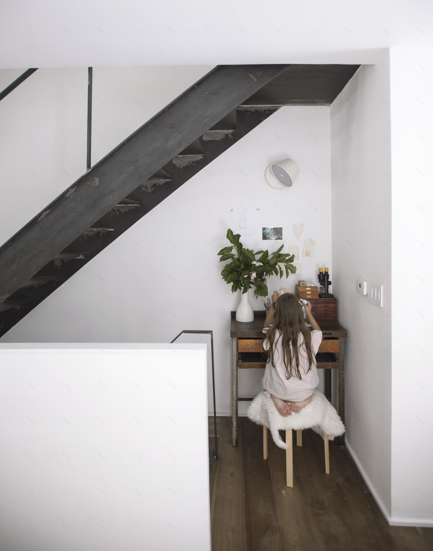 小户型大改造,纽约窄屋变四层别墅-14