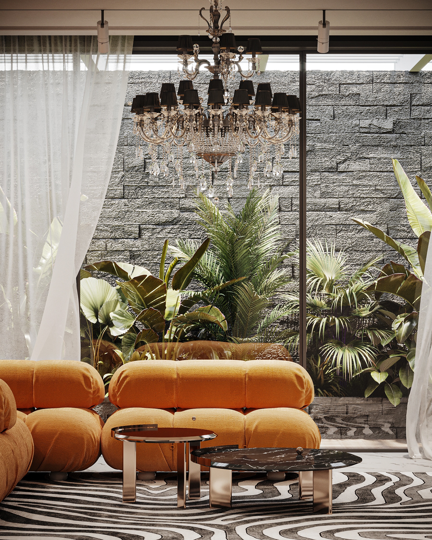 意式风情别墅设计丨而川空间可视化工作室-17