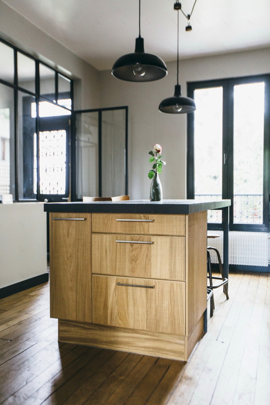 巴黎郊区百年别墅的现代重生-29