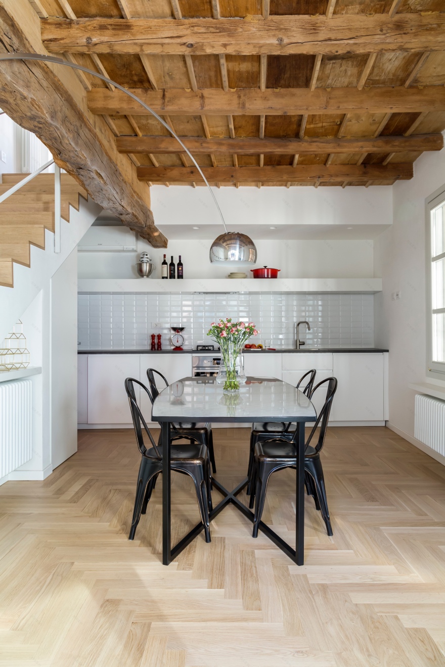 历史建筑中的独特公寓设计-4