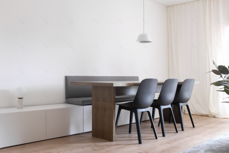 极简北欧风公寓设计,融入自然光线与本土元素-0