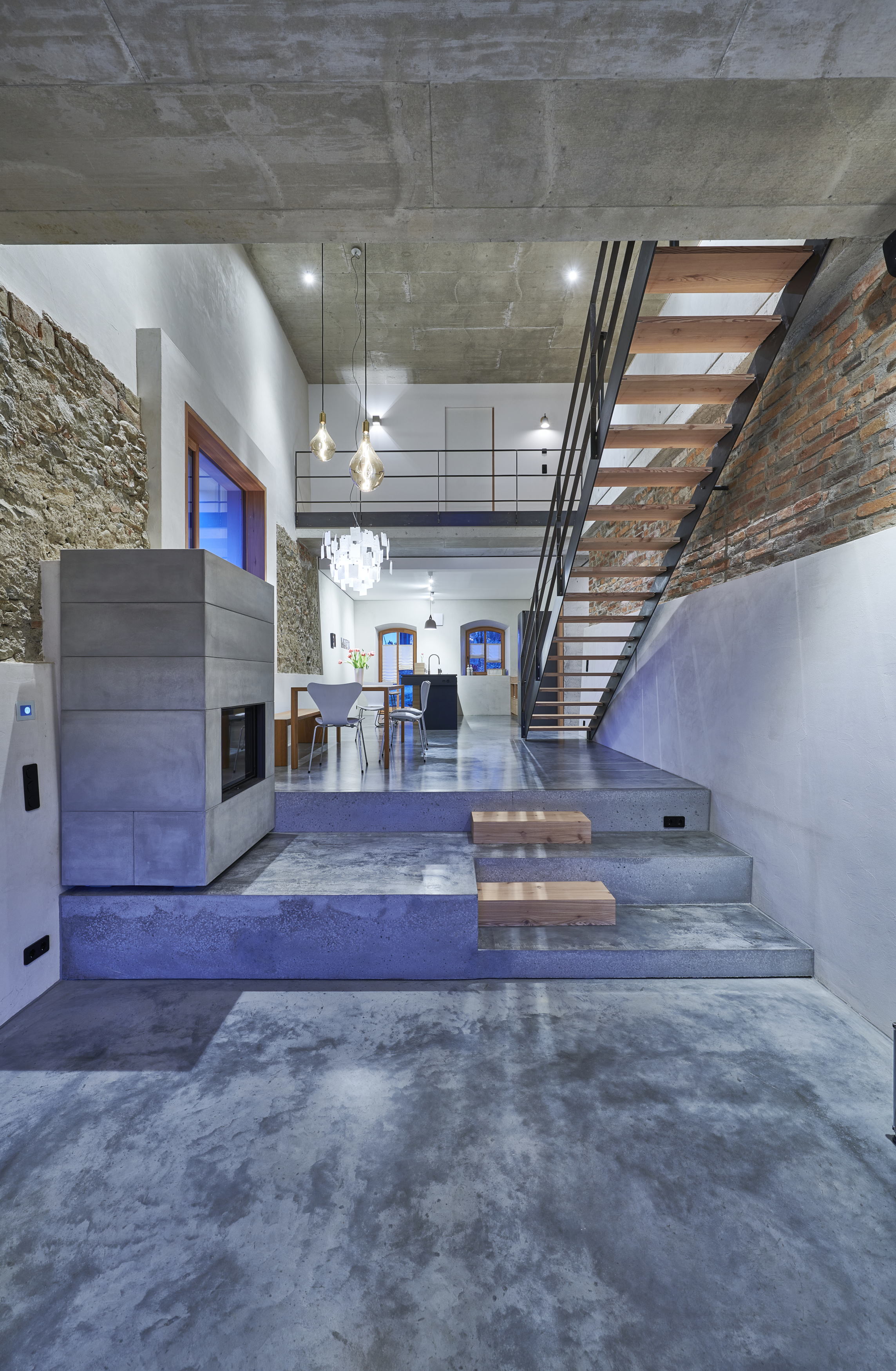 慕尼黑 19 世纪乡村粮仓公寓 conversion of a barn into an apartment by wimmer architects-0