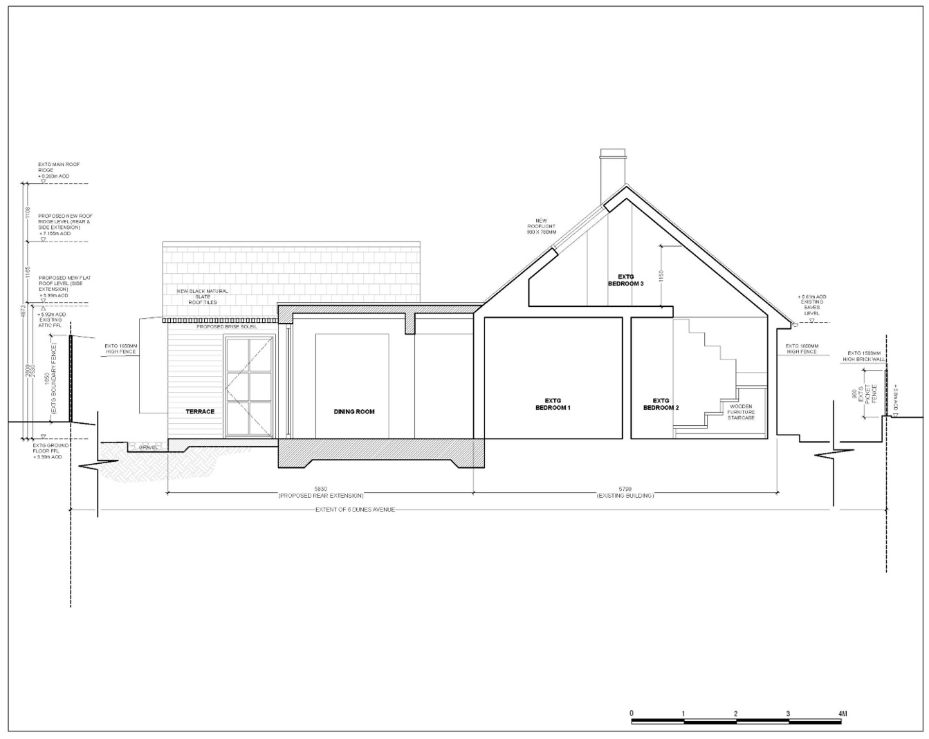 Camber Sands 家庭住宅扩建，绿色环保设计提升居住品质-4