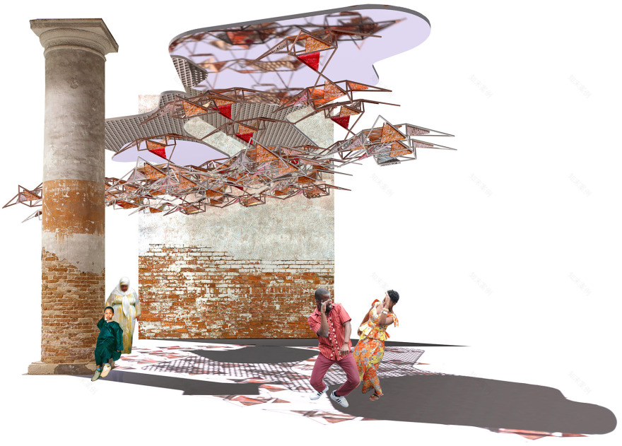 编织建筑 · 融合传统与未来的公共空间设计-32