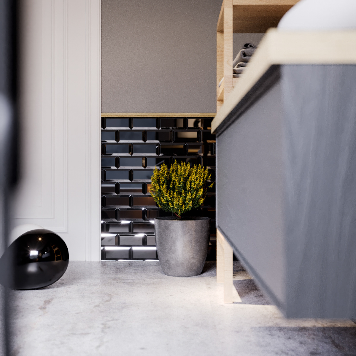 简约现代浴室设计-5