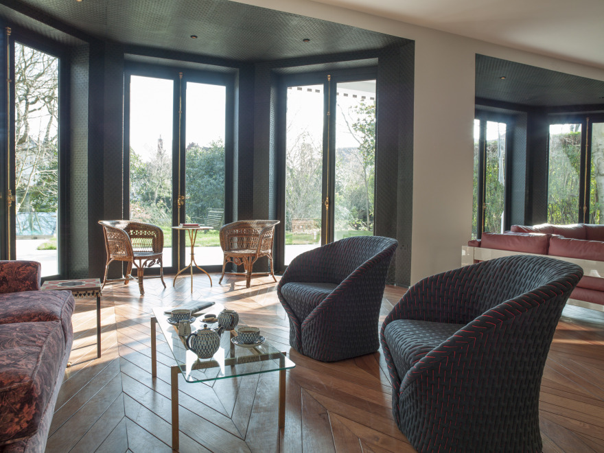 伦敦北部别墅 | 东西方文化交融的现代空间-26