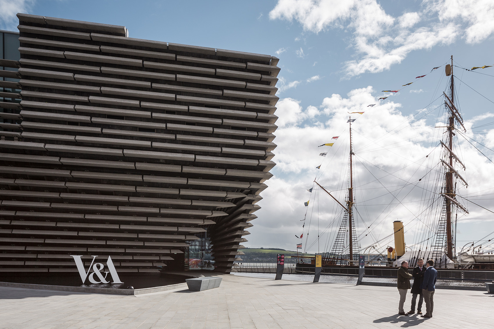 苏格兰 V&A Dundee 博物馆 | 隈研吾的人造悬崖奇观-7