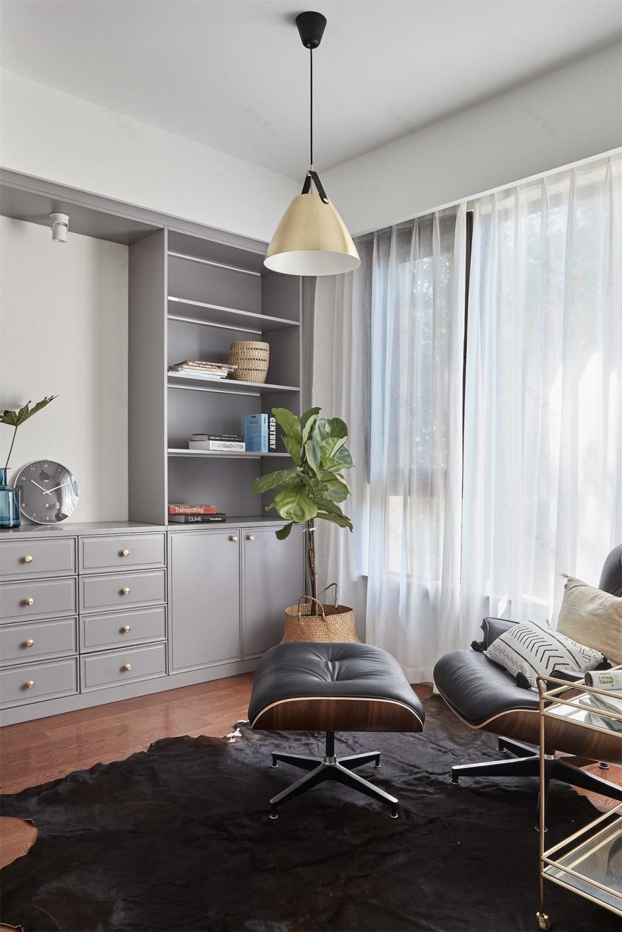 万科西庐 MCM 风格家居设计,处女座花艺师的完美之家-67