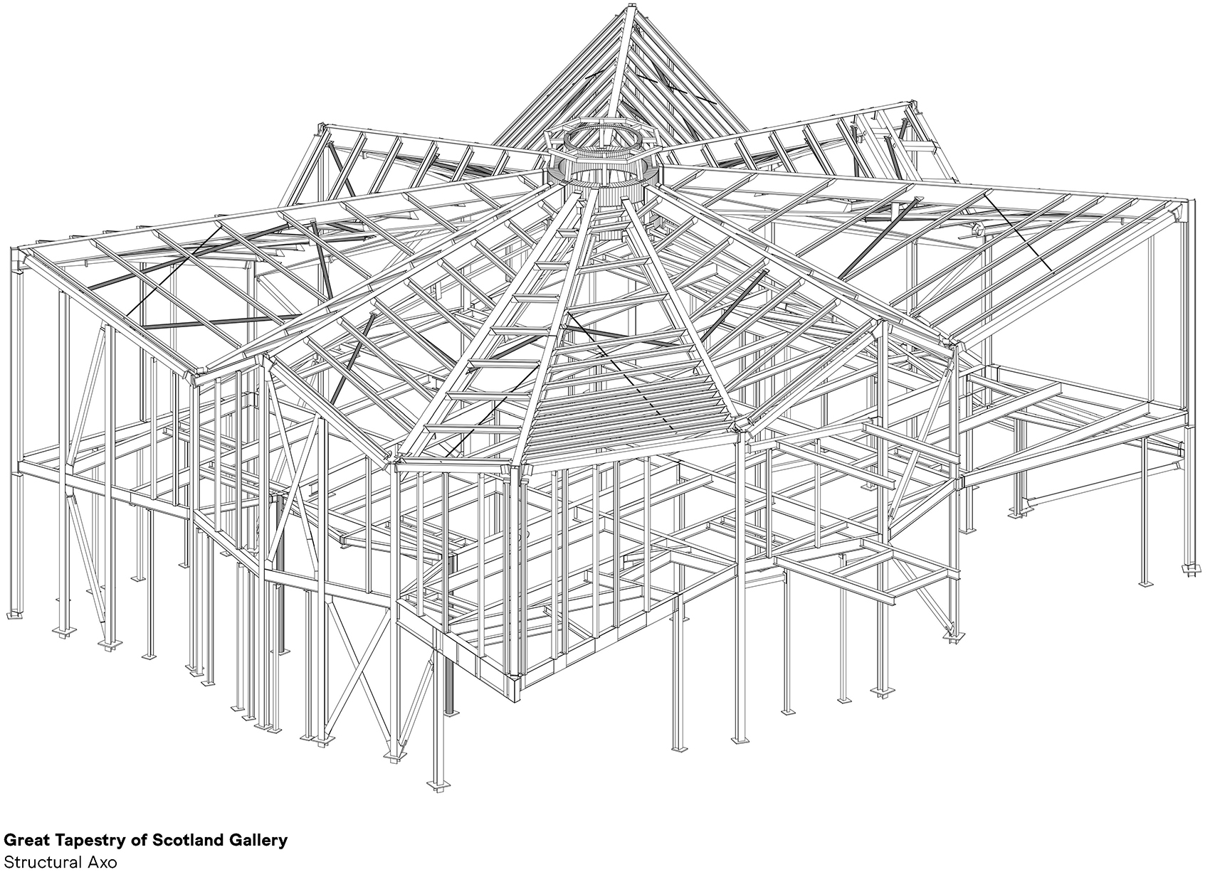 苏格兰挂毯展廊丨英国苏格兰丨Page Park Architects-12