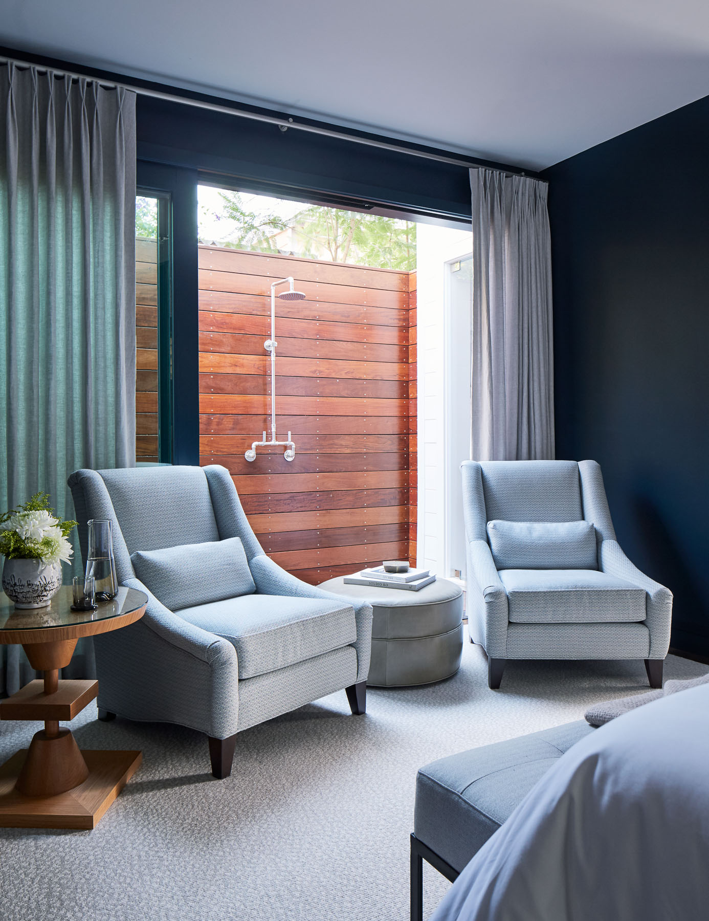 加州现代别墅的室内外融合-3