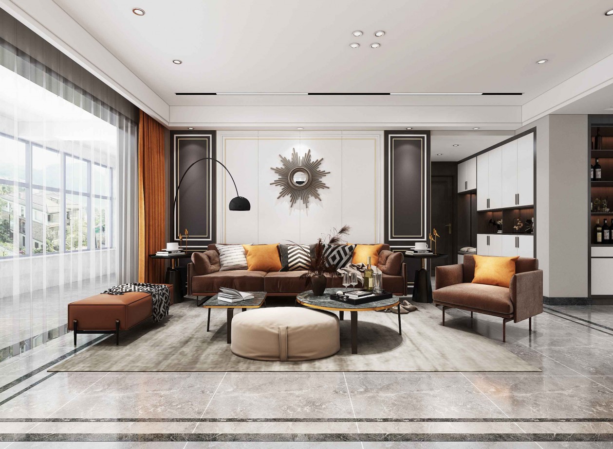 现代客厅”不要流行只要个性“-7