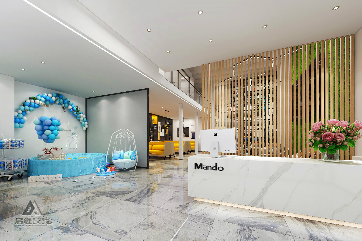 现代风办公区域设计案例解析-1