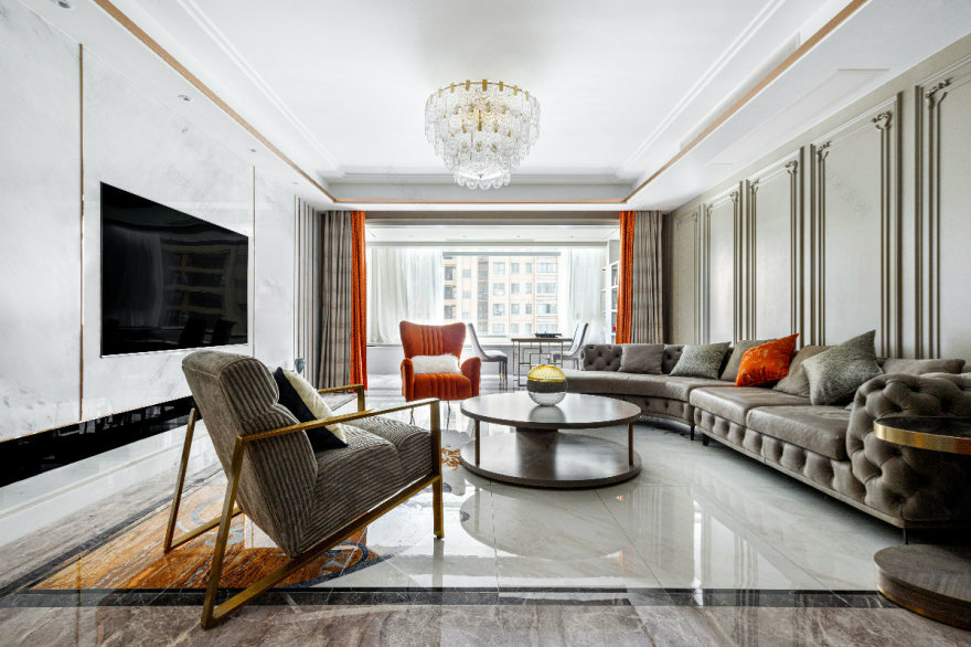 观澜天下 260㎡轻奢美宅,精致优雅尽显格调-10