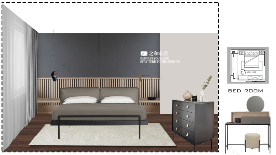 杭州钱江御府混搭风平层设计,打造果然之家-40