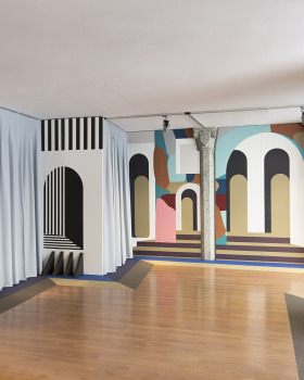 Serge Ferrari公司作品展“Stamskin宫殿”,2018 米兰设计周,奇幻彩色家具世界
