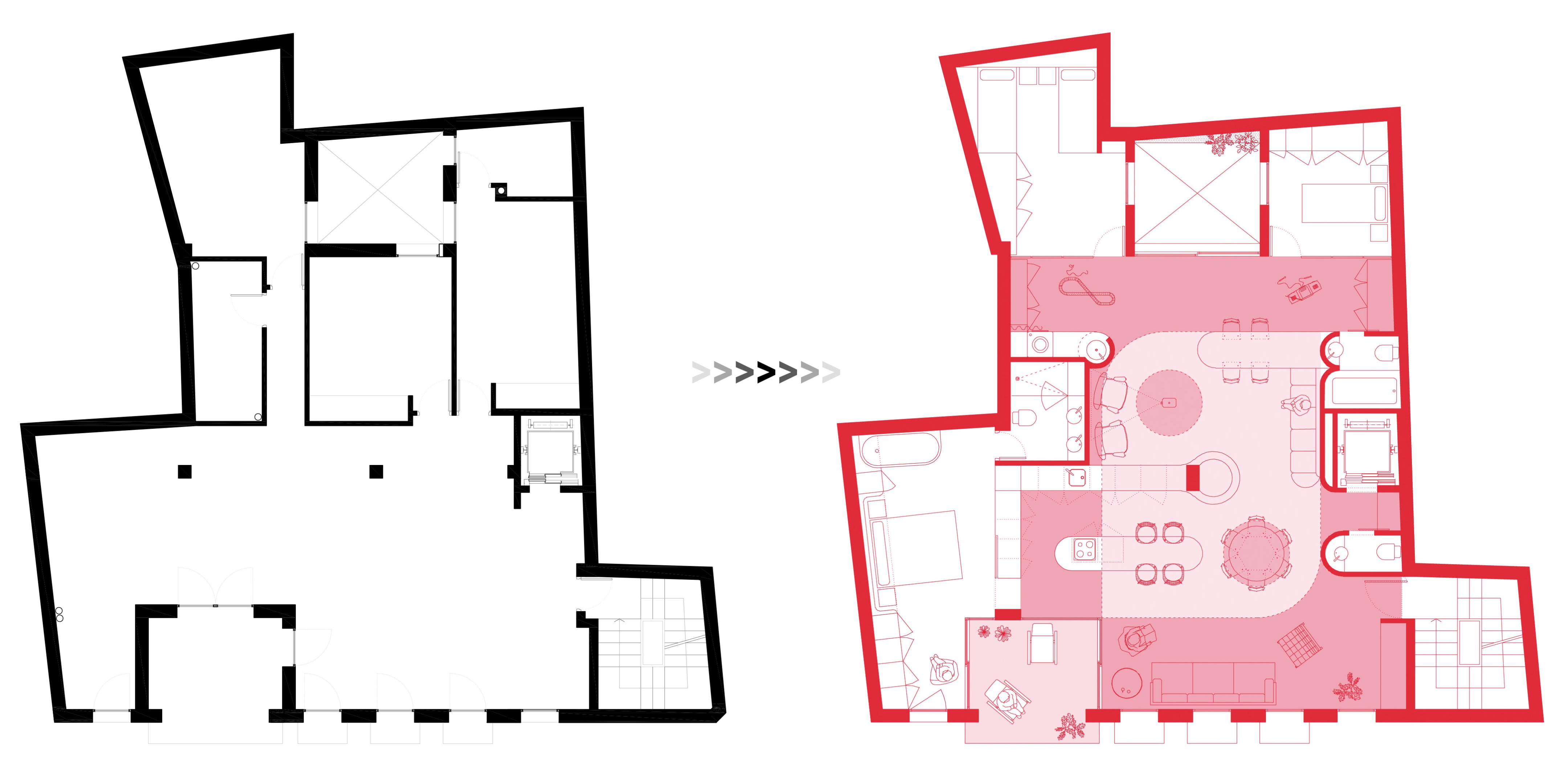 巴西风情融入西班牙小屋 | 环火舞动的居住艺术-11