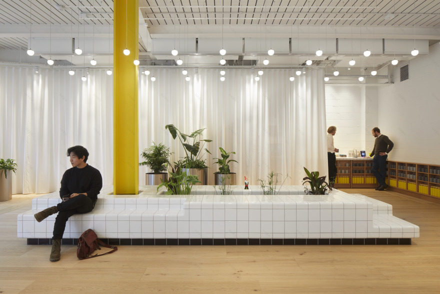 伦敦粉色 granite 大楼室内设计丨英国伦敦丨Buckley Gray Yeoman-2