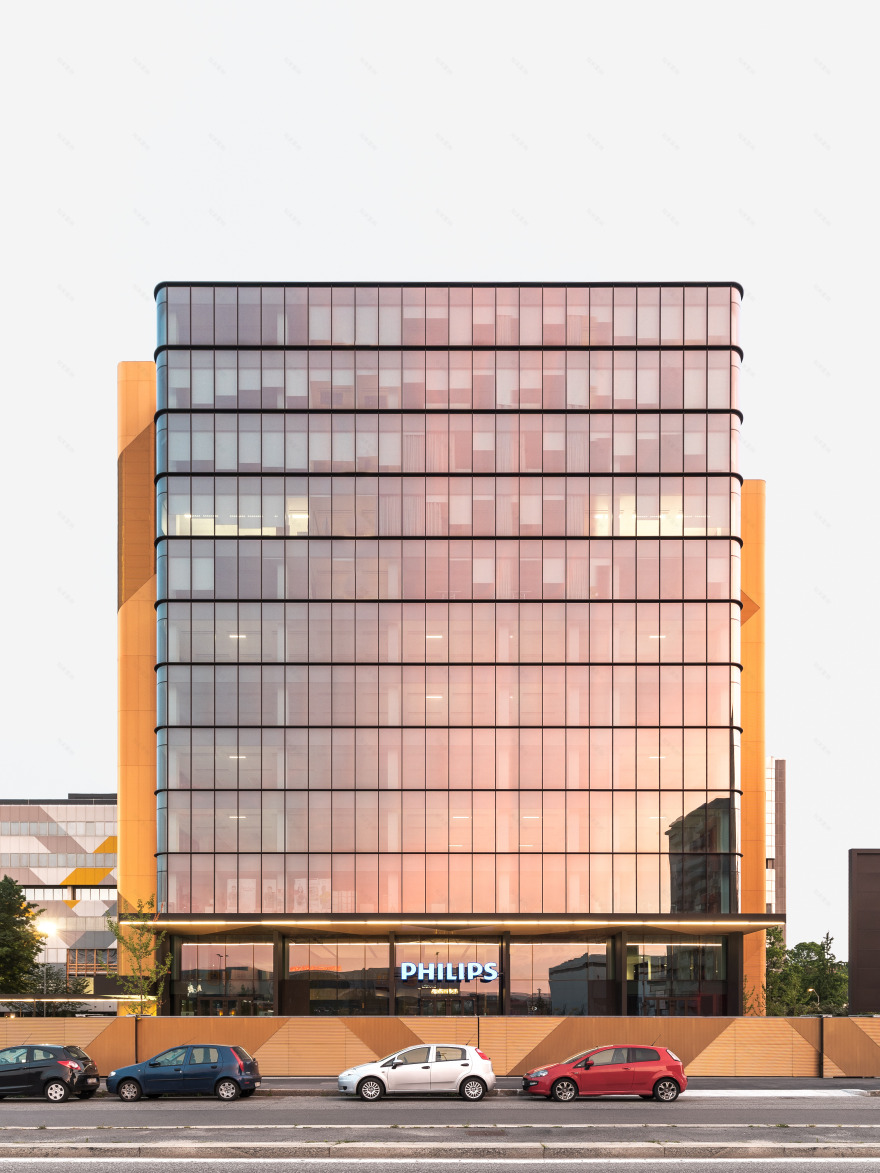 米兰 Scandurra Studio Sarca 235 办公建筑,诠释现代办公空间新定义-15