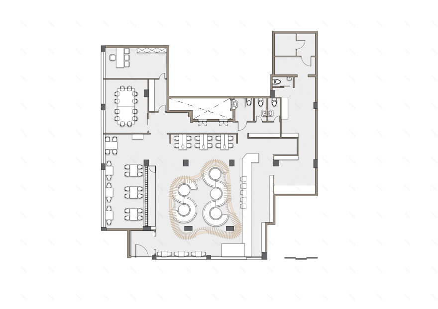韩式餐厅"Mandu Muelle"打造温馨空间-15