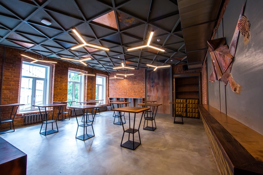 圣彼得堡共享办公空间设计-0