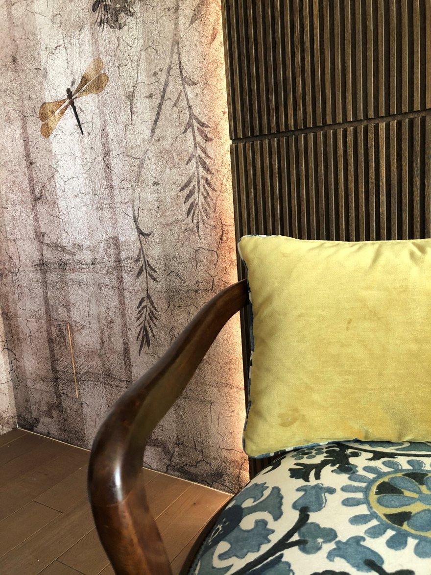 现代风格客厅设计,展现古典与时尚的完美融合-3