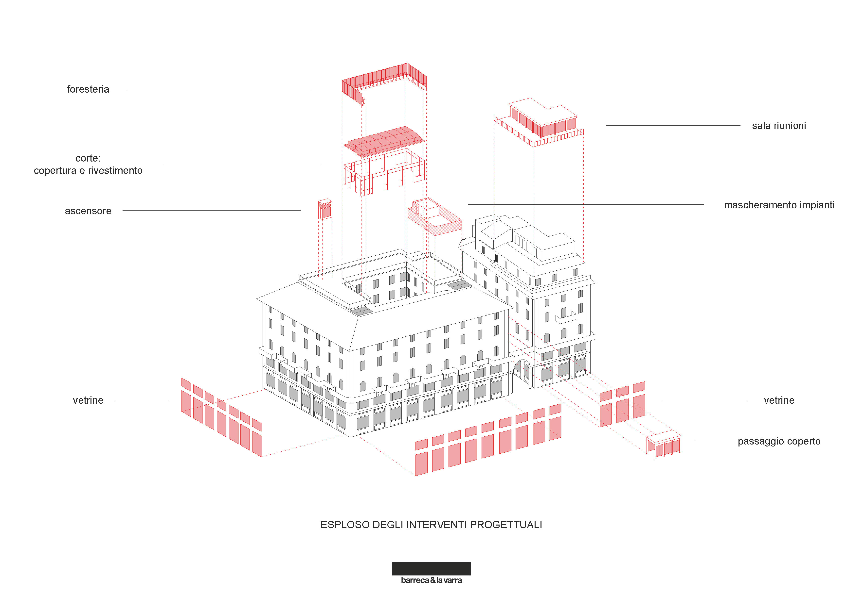 米兰 Cantù·Orefici 办公建筑的现代复兴-16